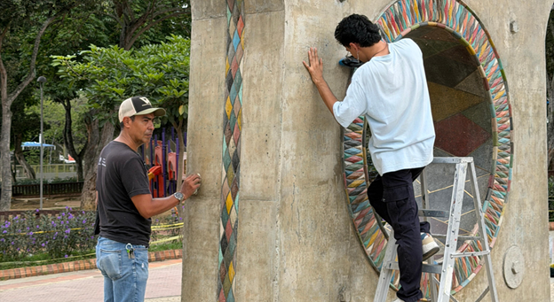 Atacaron una escultura, pero no la memoria de la ciudad